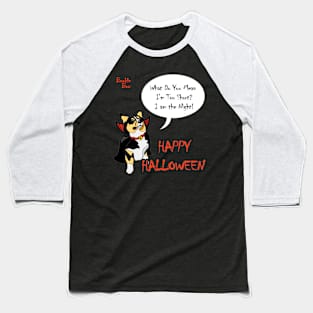 Count Bookula the Corgi Twarted Again Baseball T-Shirt